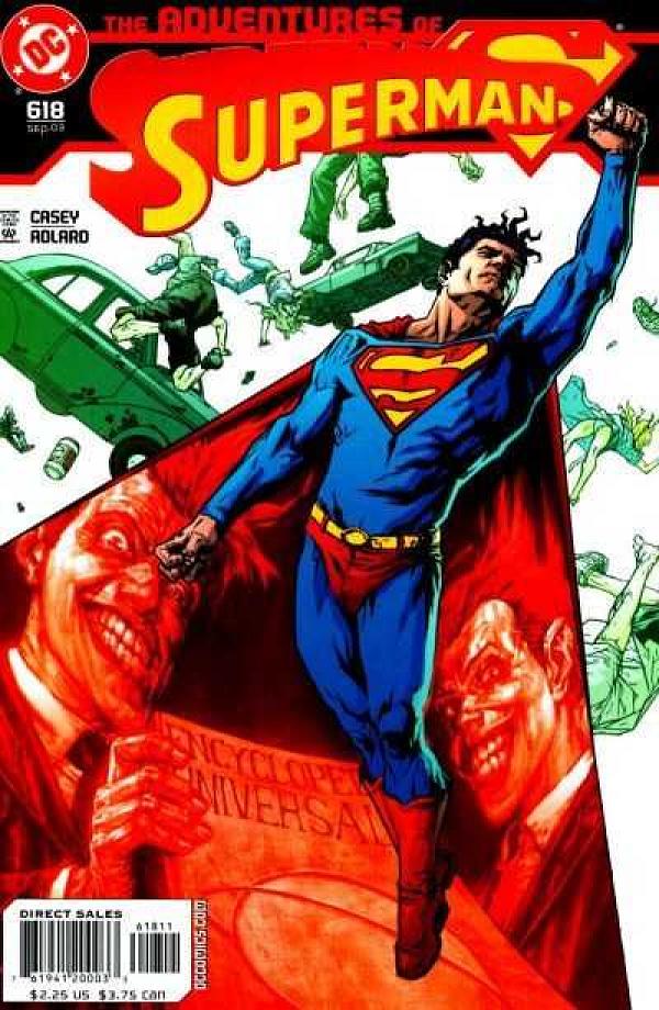 Adventures of Superman #618 null cover