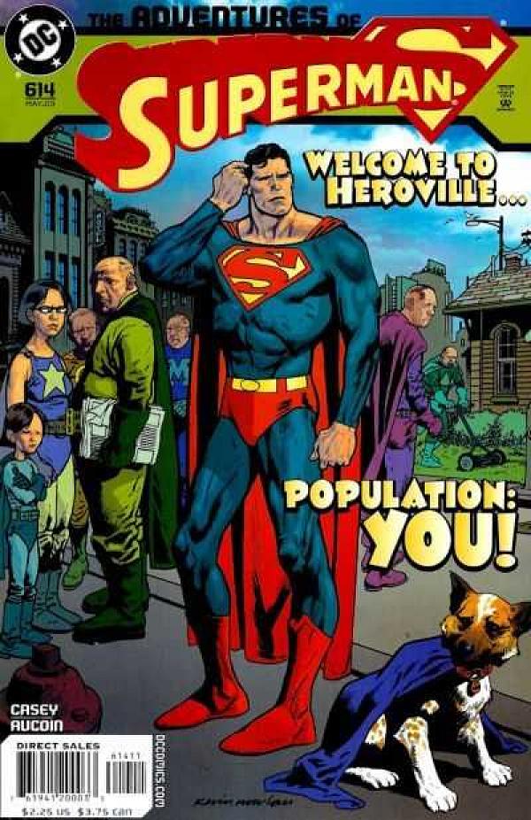 Adventures of Superman #614 null cover