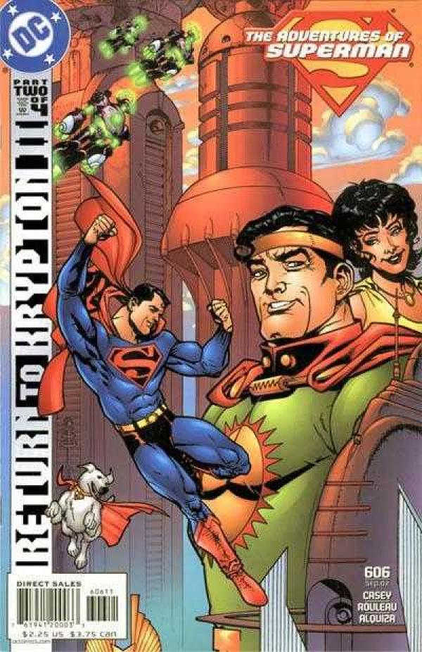Adventures of Superman #606 null cover