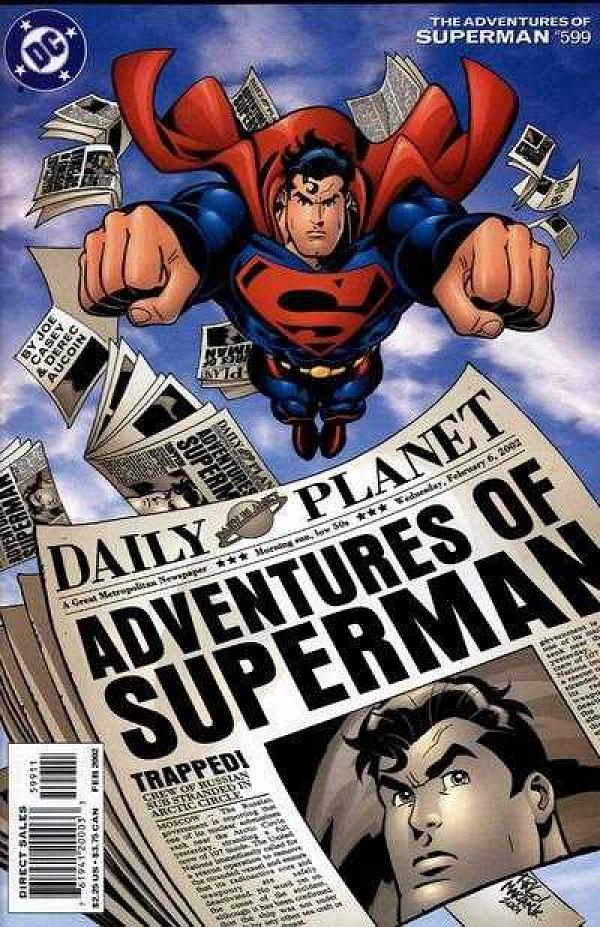 Adventures of Superman #599 null cover