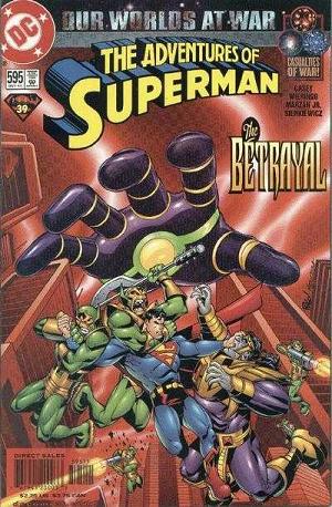 Adventures of Superman #595 cover