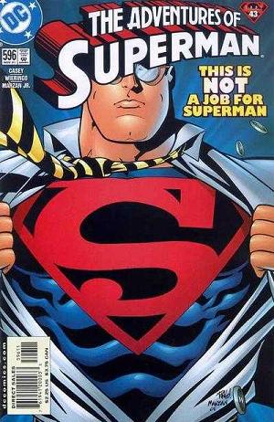 Adventures of Superman #596 cover