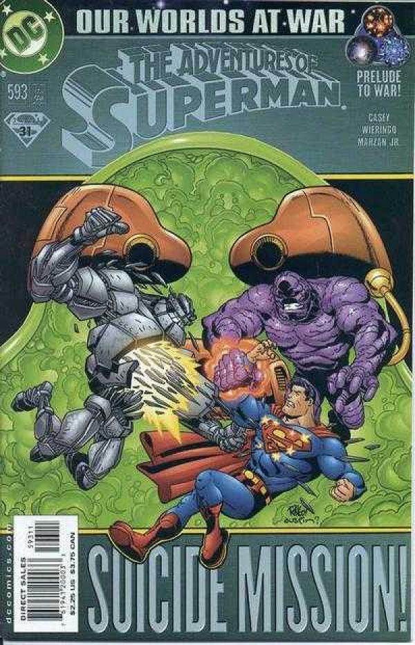 Adventures of Superman #593 null cover