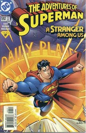 Adventures of Superman #592 cover