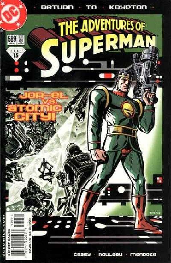 Adventures of Superman #589 null cover