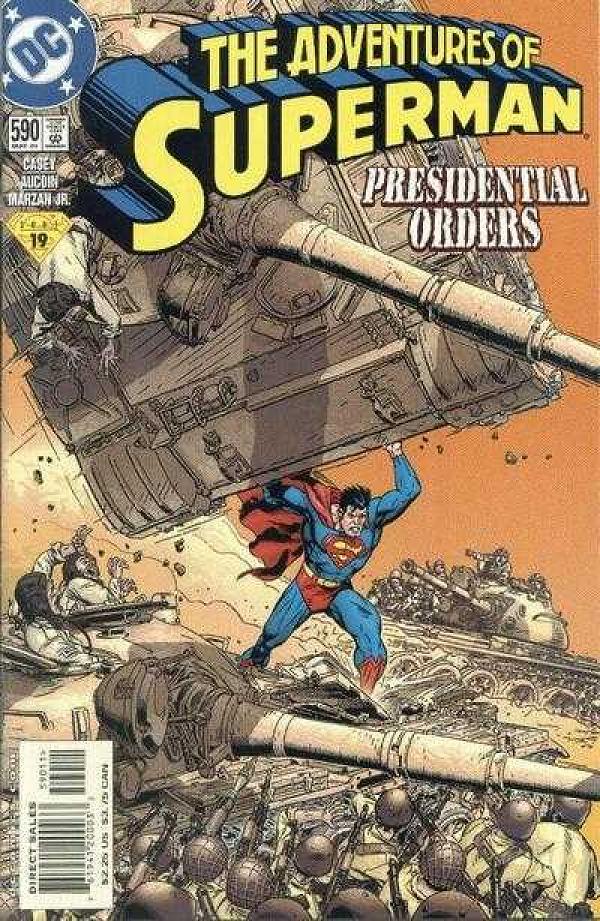 Adventures of Superman #590 null cover