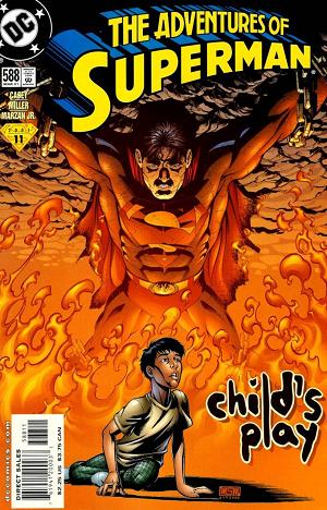 Adventures of Superman #588 cover