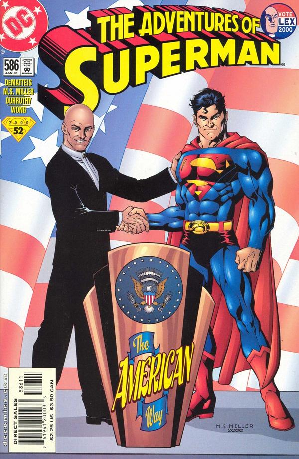 Adventures of Superman #586 null cover