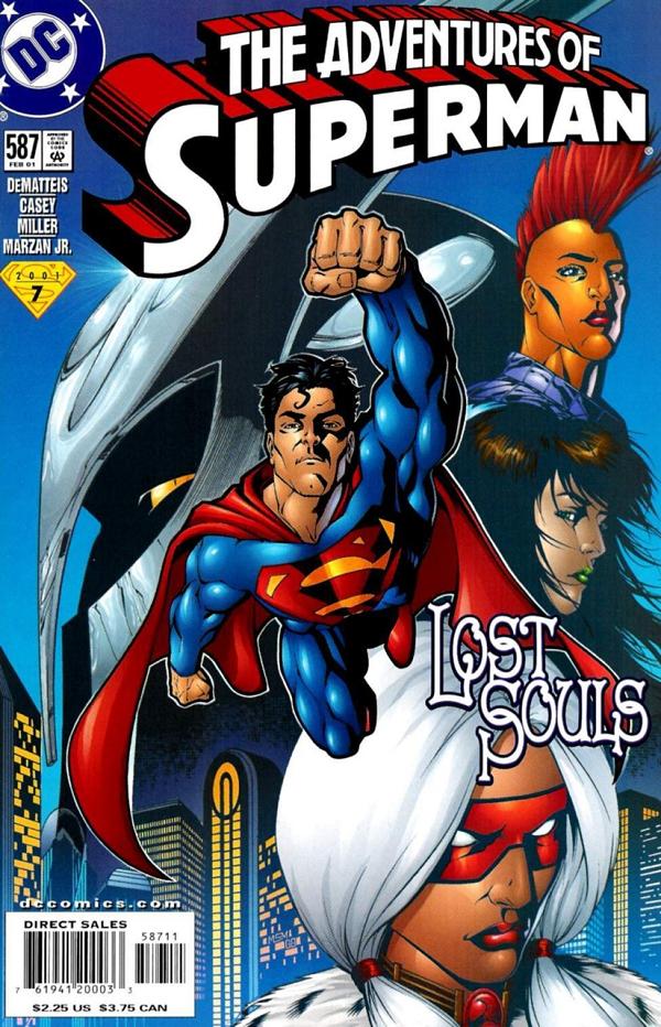 Adventures of Superman #587 null cover
