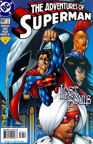 Adventures of Superman #587 cover