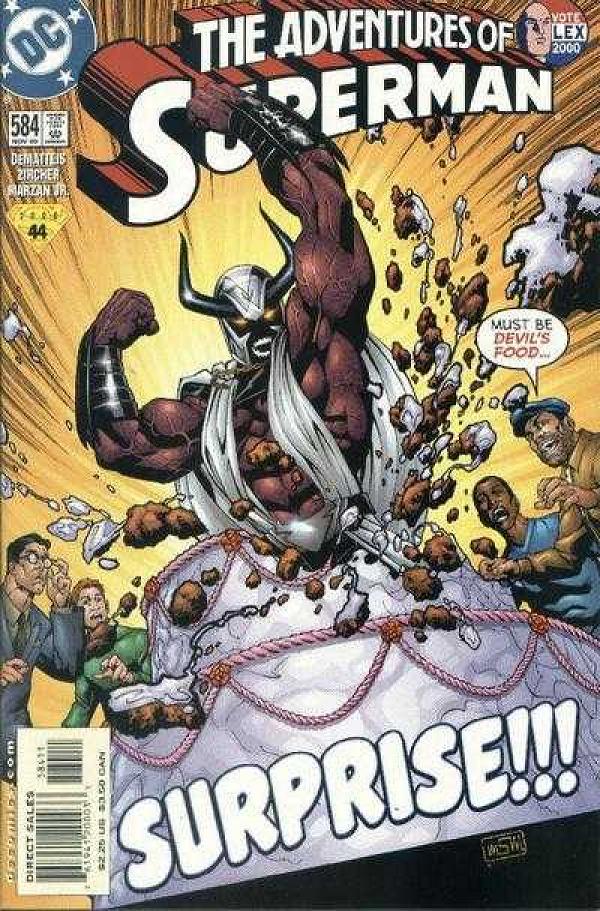 Adventures of Superman #584 cover