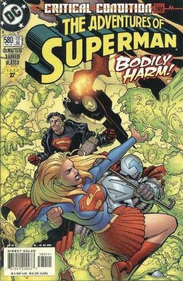 Adventures of Superman #580 cover