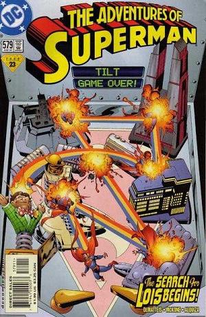 Adventures of Superman #579 cover