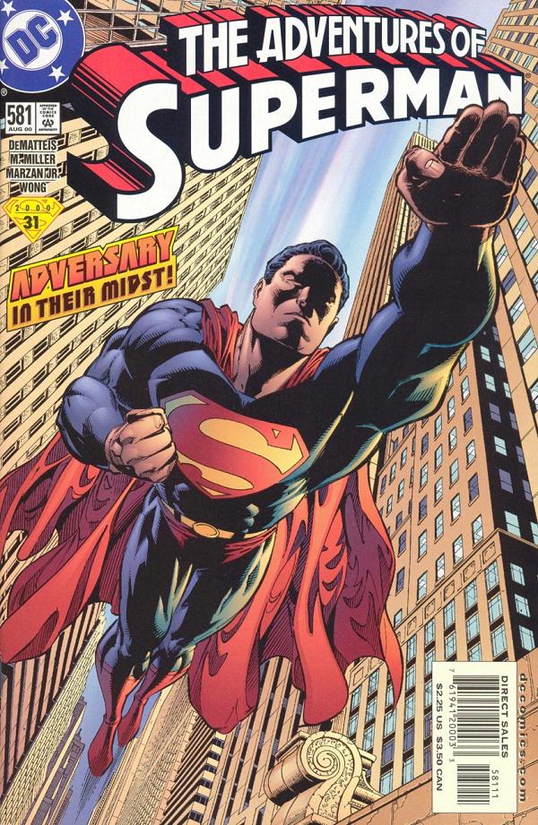 Adventures of Superman #581 null cover