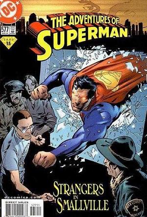 Adventures of Superman #577 cover