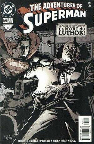 Adventures of Superman #575 cover