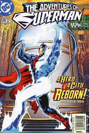 Adventures of Superman #576 cover