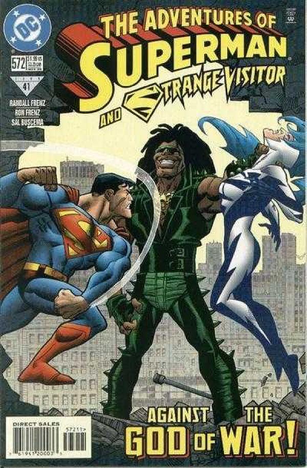 Adventures of Superman #572 null cover