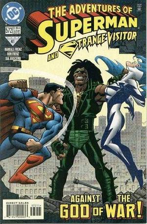 Adventures of Superman #572 cover