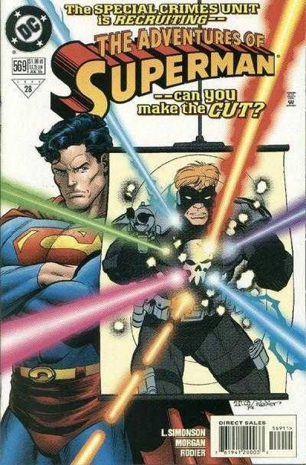 Adventures of Superman #569 null cover