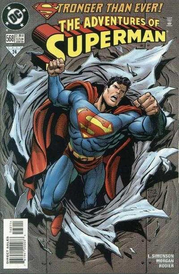 Adventures of Superman #568 null cover