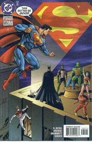 Adventures of Superman #565 cover