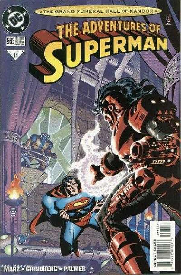 Adventures of Superman #563 null cover
