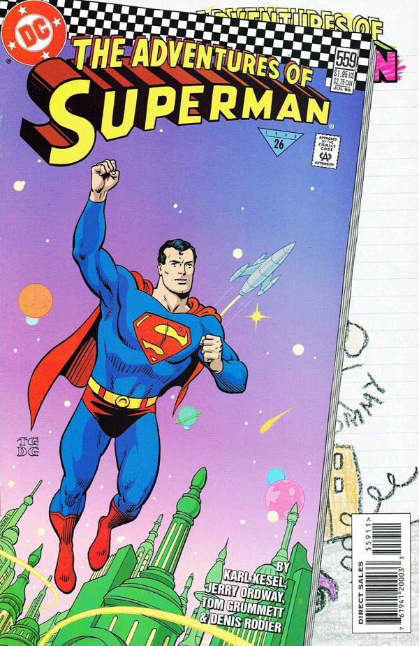 Adventures of Superman #559 null cover