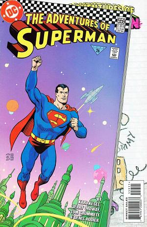 Adventures of Superman #559 cover