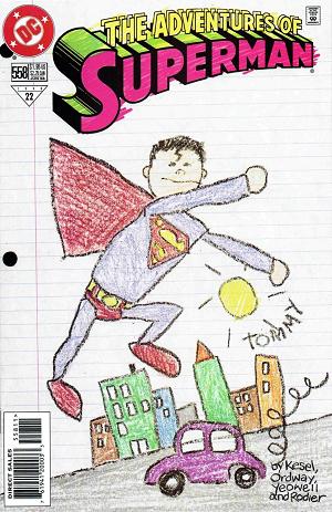 Adventures of Superman #558 cover