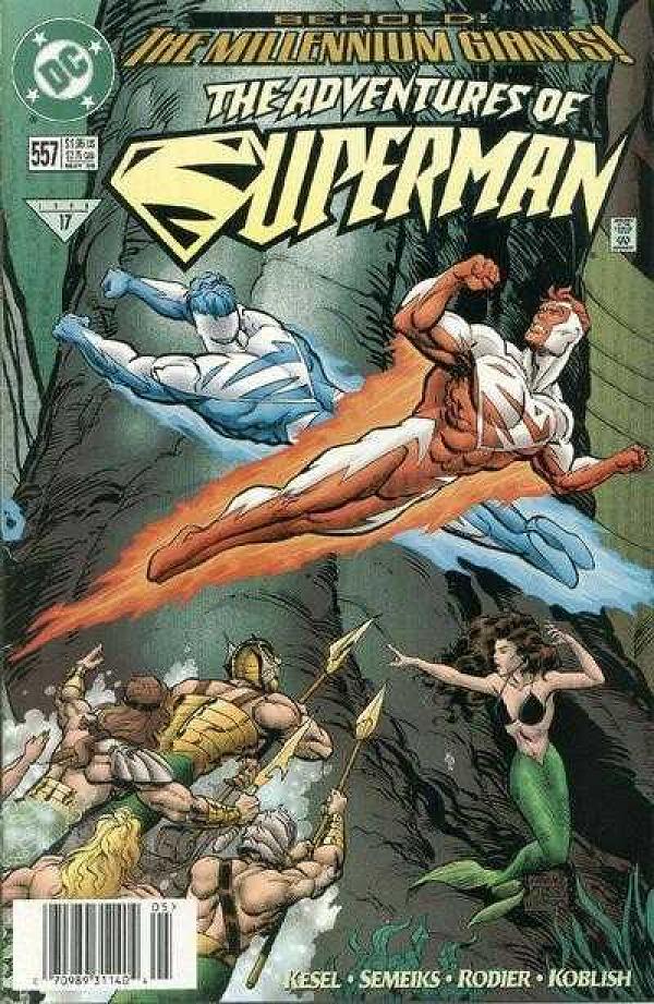 Adventures of Superman #557 null cover