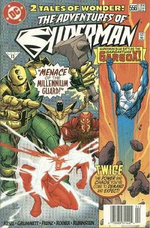 Adventures of Superman #556 cover