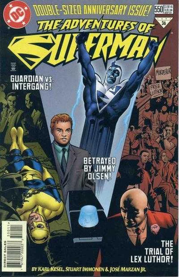 Adventures of Superman #550 null cover