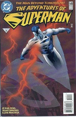 Adventures of Superman #549 cover