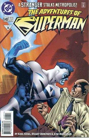 Adventures of Superman #548 cover