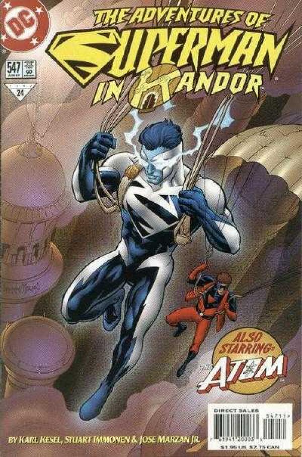 Adventures of Superman #547 null cover