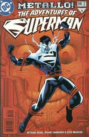 Adventures of Superman #546 cover