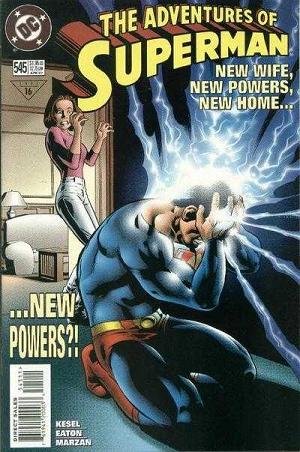Adventures of Superman #545 cover
