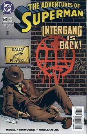 Adventures of Superman #544 cover