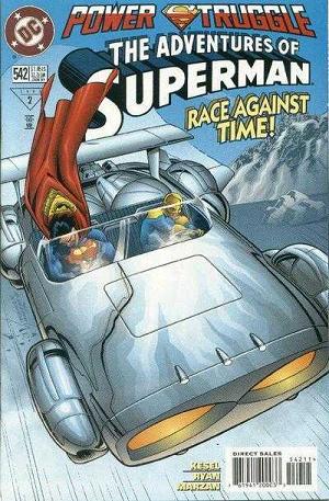 Adventures of Superman #542 cover