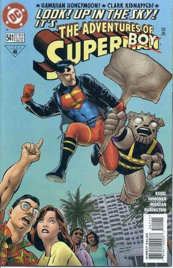 Adventures of Superman #541 null cover