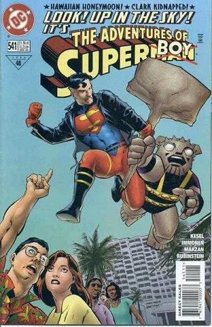 Adventures of Superman #541 cover