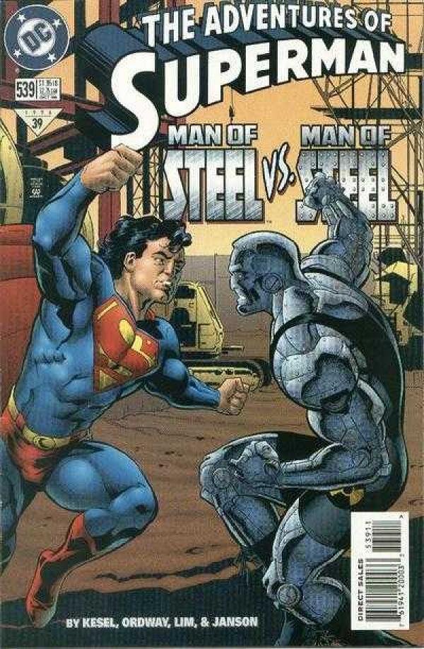 Adventures of Superman #539 null cover