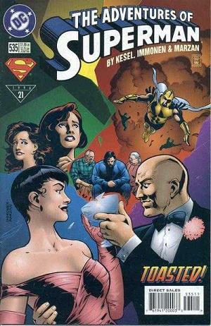 Adventures of Superman #535 cover