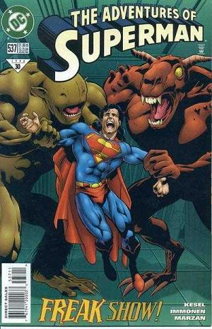 Adventures of Superman #537 cover