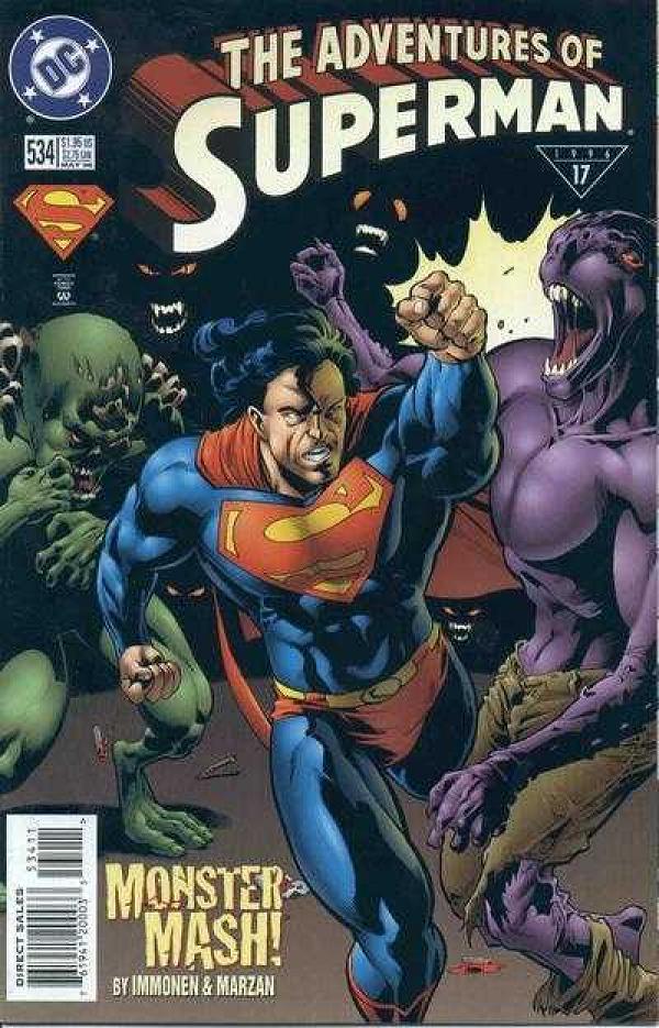 Adventures of Superman #534 null cover