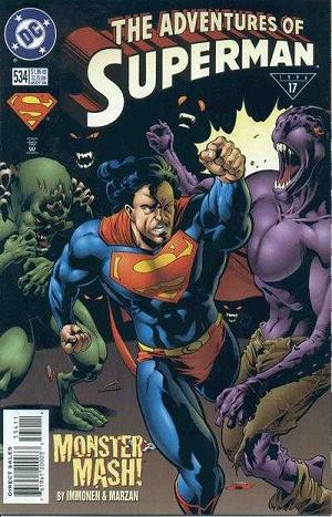Adventures of Superman #534 cover