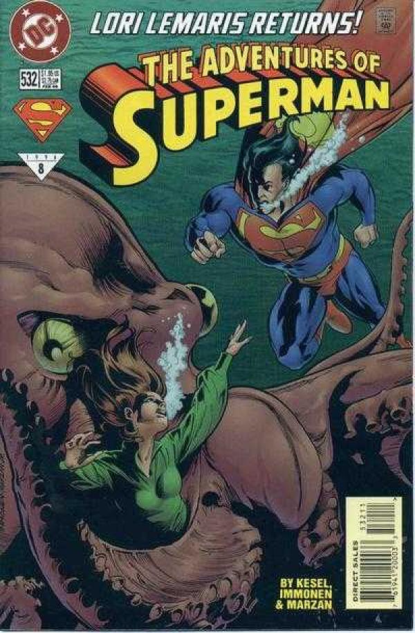 Adventures of Superman #532 null cover