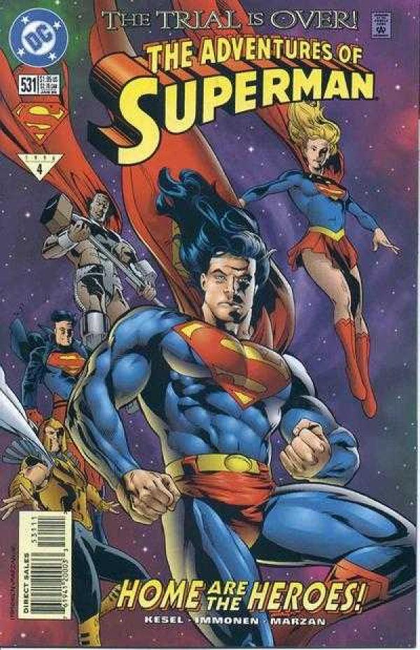 Adventures of Superman #531 null cover