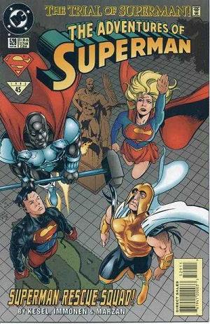 Adventures of Superman #529 cover